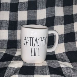 Rae Dunn “#Teacher Life” Mug